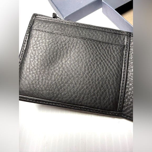 Polo by Ralph Lauren Black Leather Card Holder - Picture 6 of 10